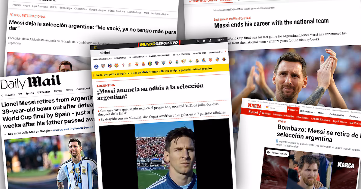Lionel Messi cierra su ciclo con la Albiceleste: el adiós definitivo tras el Mundial de 2026